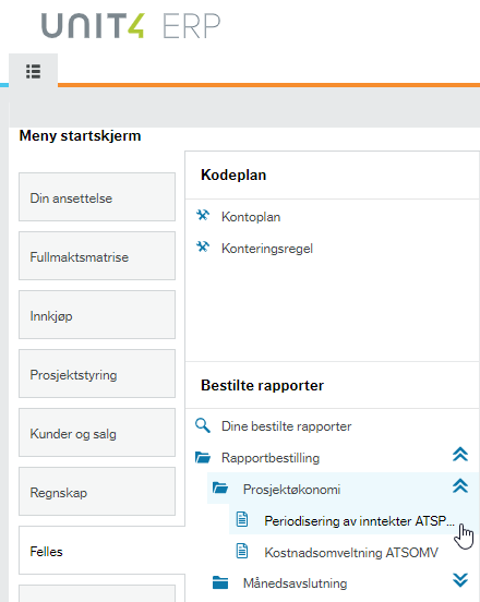 Skjermbilde av hvor du finner menypunktet Periodisering av inntekter ATSPI ag16 web