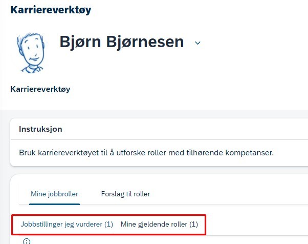 Oversikt karriereverktøy