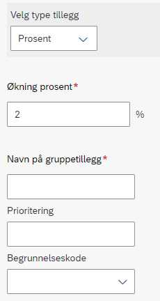 Bildet viser gruppetillegg 