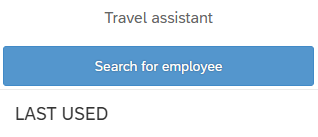 Image showing search for employee search field