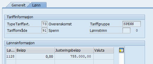 bildet viser tarifftype