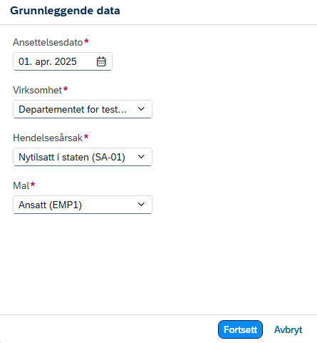 Grunnleggende data