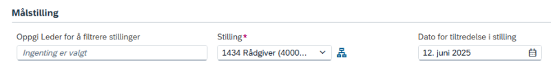 Målstilling