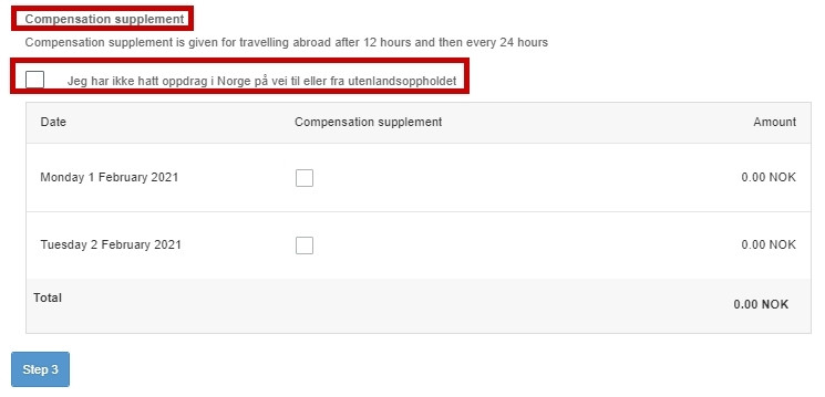 image showing compensations supplement