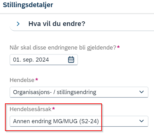 valg av hendelsesårsak