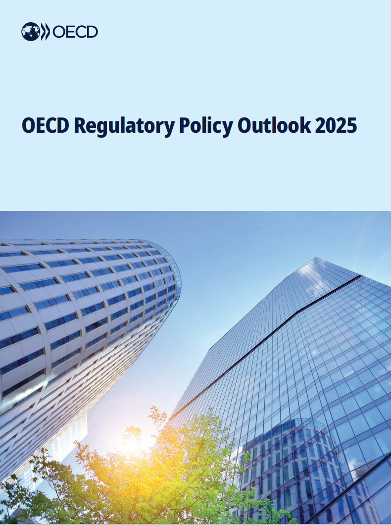 Forsidebilde til Regulatory Policy Outlook 2025.