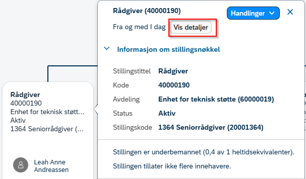 endre leder vis detaljer