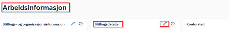 Stillingsdetaljer