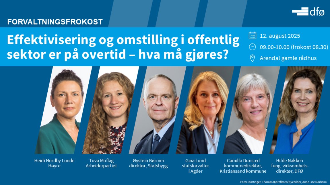 Informasjonsplakat for Arendalsuka 2025.