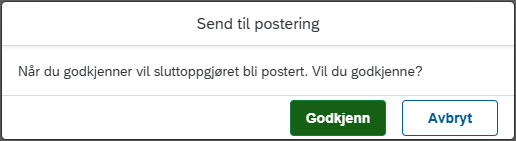 Bildet viser send til postering